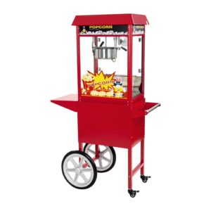 Stroj na popcorn s vozíkem 1600W RCPW-16E