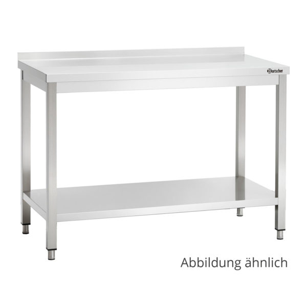 Bartscher pracovní stůl 600 - Š 1500mm - s ohraničením 308156 - 1