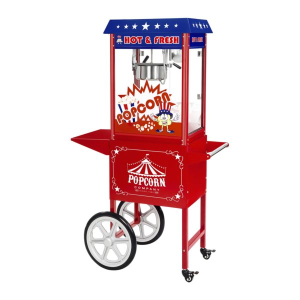 Stroj na popcorn - vč. vozíku - USA design RCPW-16.1 - 1 (stroj na popcorn)