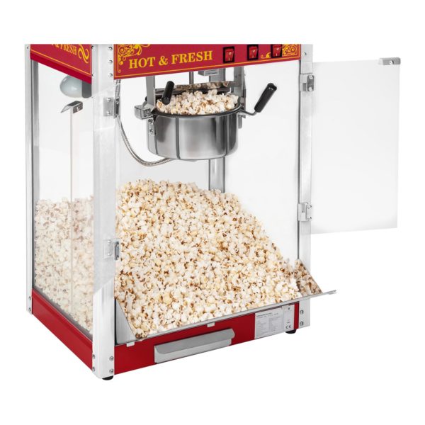 Stroj na popcorn červený - americký design RCPS-16.3 - 4