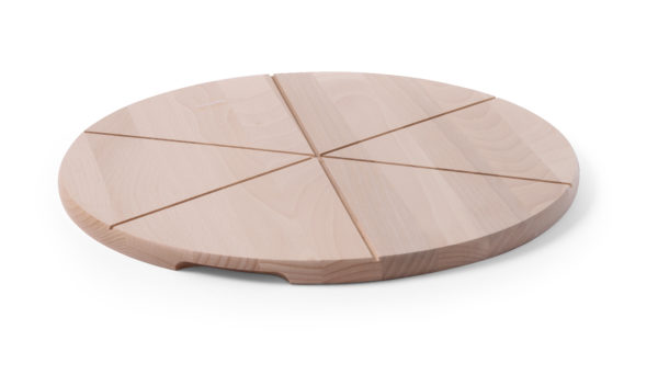 Dřevěný talíř pod pizzu o průměru 350 mm HENDI, 505557 1
