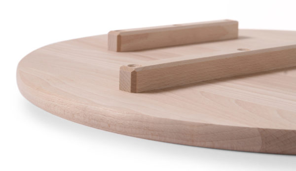 Dřevěný talíř pod pizzu o průměru 450 mm HENDI, 505571 - 3