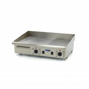 Elektrická grilovací deska - 73cm - 4,4kW - hladká / rýhovaná | MAXIMA BIG 09300080