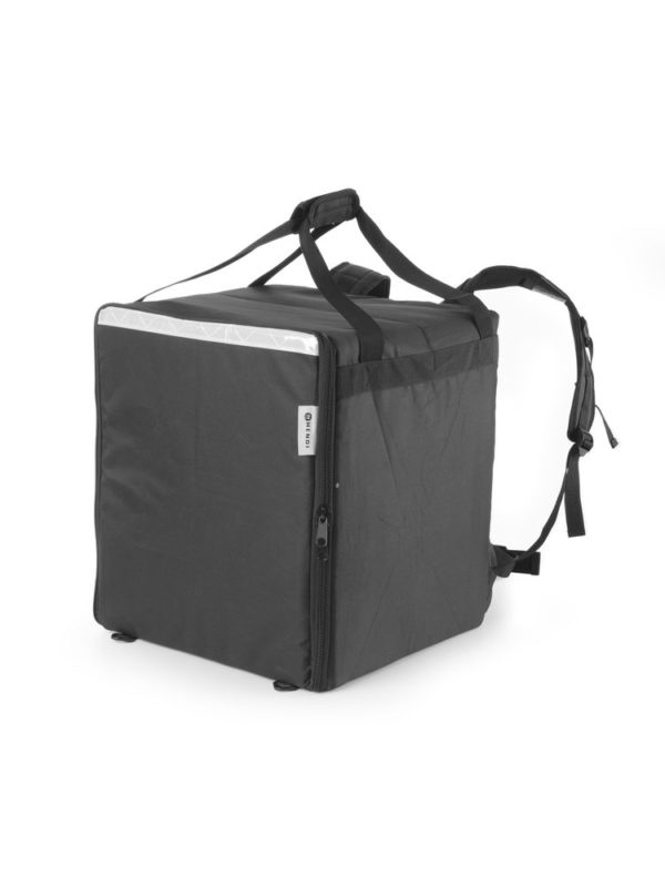 Termoizolační batoh pro přepravu potravin,  75,2L, Černá, 410x410x490mm | HENDI 709801