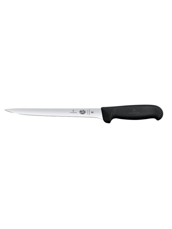 Nůž filetovací, Victorinox, Černá, Délka 339mm