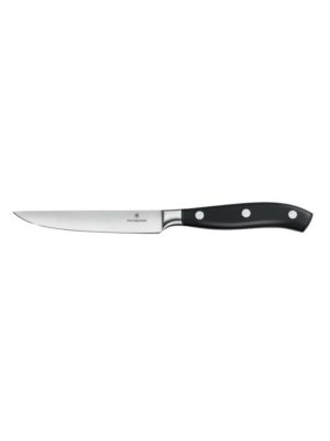 Kovaný nůž na steaky, Victorinox, Černá, Délka 242mm