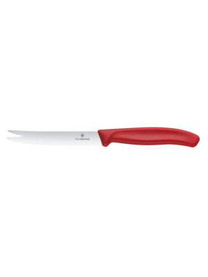 Nůž na sýry a klobásy 11 cm - vroubkovaný | Victorinox 6.7861