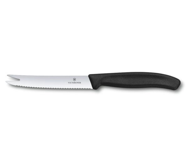 Nůž na sýry a máslo 11 cm - zoubkovaný | Victorinox 6.7863