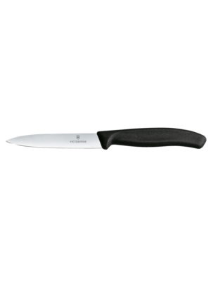 Nůž na zeleninu 10 cm - černý | Victorinox 6.7703