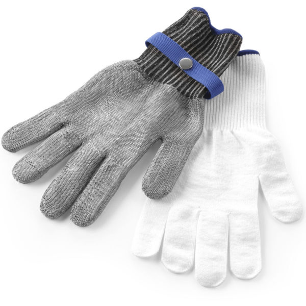 Ochranné rukavice proti pořezání, certifikované ,  velikost M, Délka 305mm | HENDI 556665