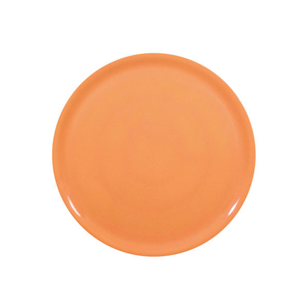 Porcelánový talíř na pizzu oranžový - 330 mm | Hendi 774878