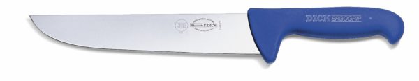 Blokový nůž ErgoGrip modrý - 23 cm