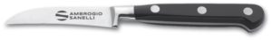 Nůž na ovoce, 70 mm, zakřivený, Ambrogio Sanelli | C591.007