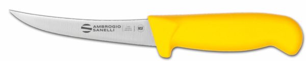 Vykosťovací nůž Supra Colore, 130 mm, žlutý, Ambrogio Sanelli | S301.013Y