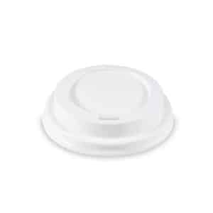 Víčko vypouklé (PS) bílé Ø62 mm [50 ks]