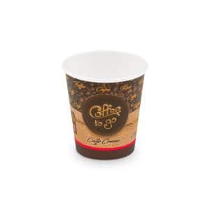 Papírový kelímek "Coffee to go" Ø73 mm 200 ml `S: 0,18L/7oz` [50 ks]