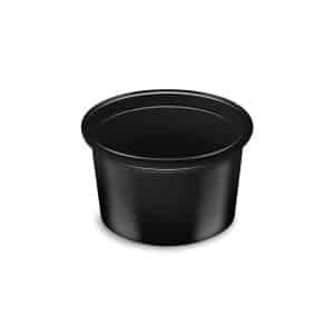 Dresinková miska (PP) černá Ø46 mm 30 ml [50 ks]