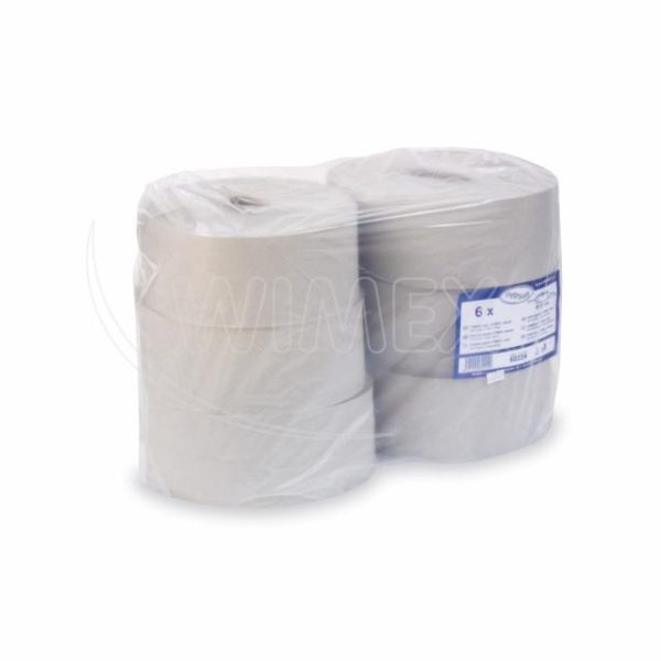 Toaletní papír (Recy) 1vrstvý natural `JUMBO` Ø24cm 210m [6 ks]
