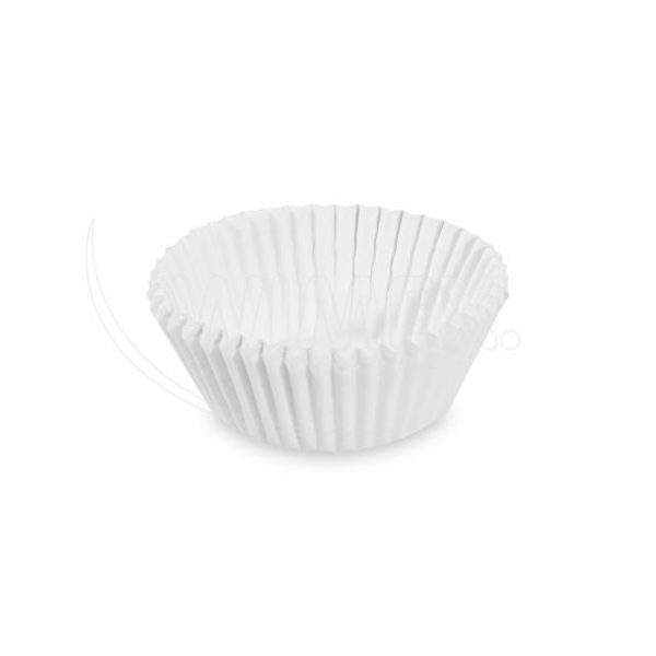 Cukrářský košíček (PAP) bílý Ø35 x 20 mm [1000 ks]