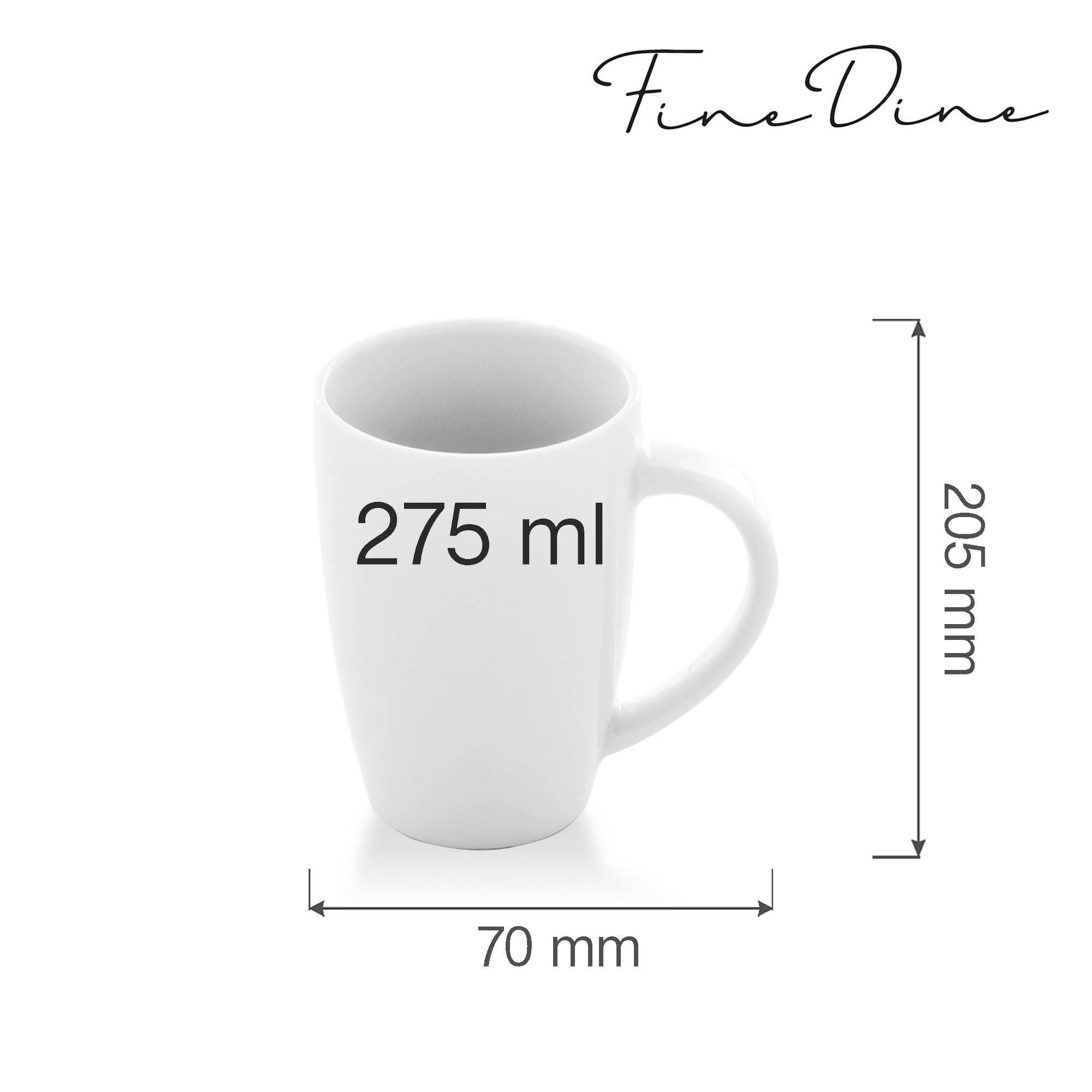 Hrnek Bianco Paris - 275 ml | Fine Dine - Obrázek 5