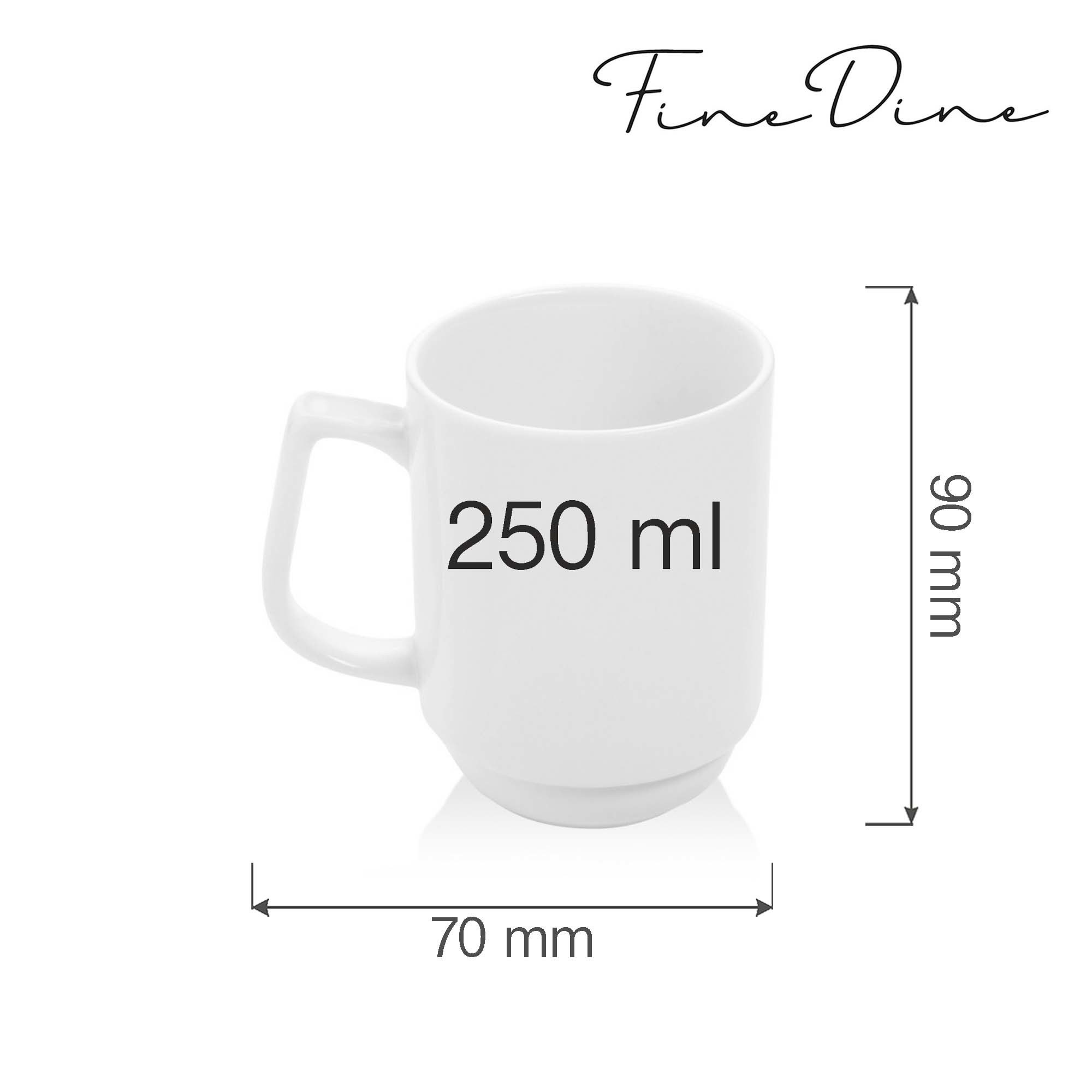 Biano stohovatelný hrnek - 250 ml | Fine Dine - Obrázek 5