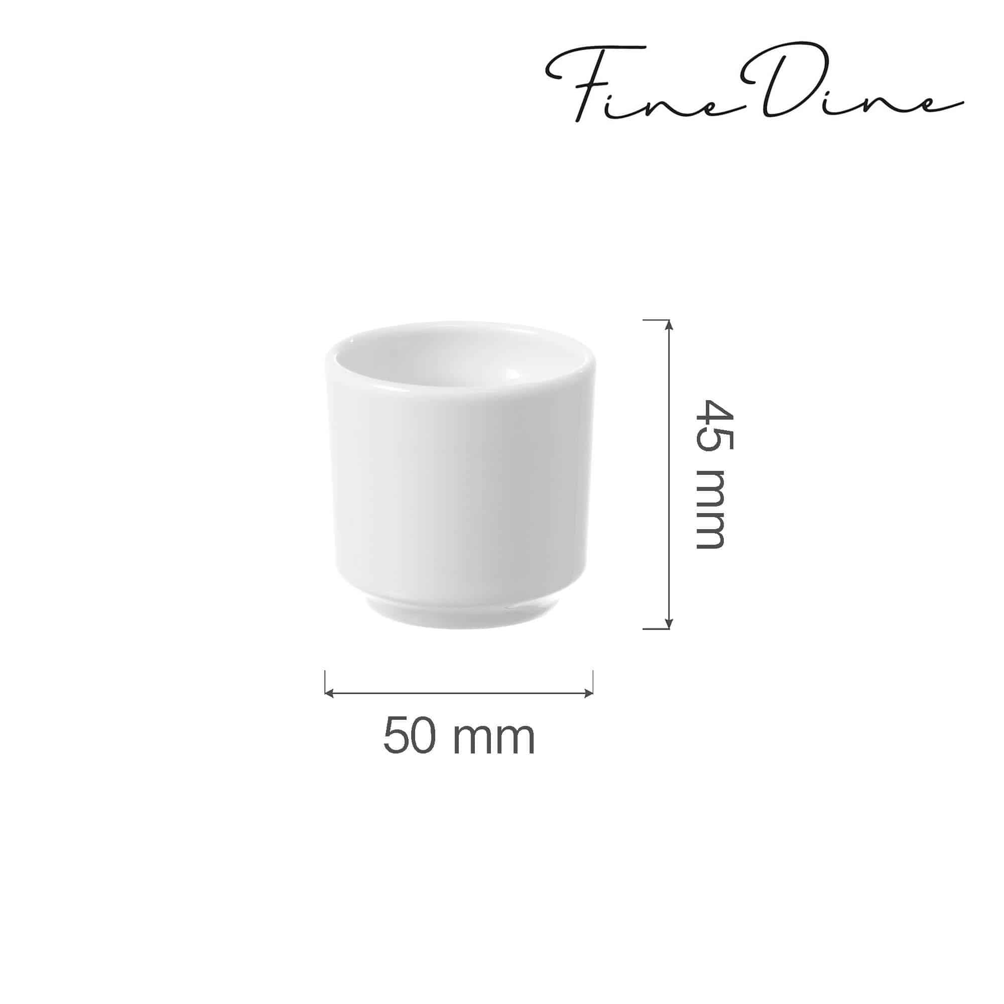 Stojánek na vejce Bianco - 50x(V)45 mm | Fine Dine - Obrázek 8