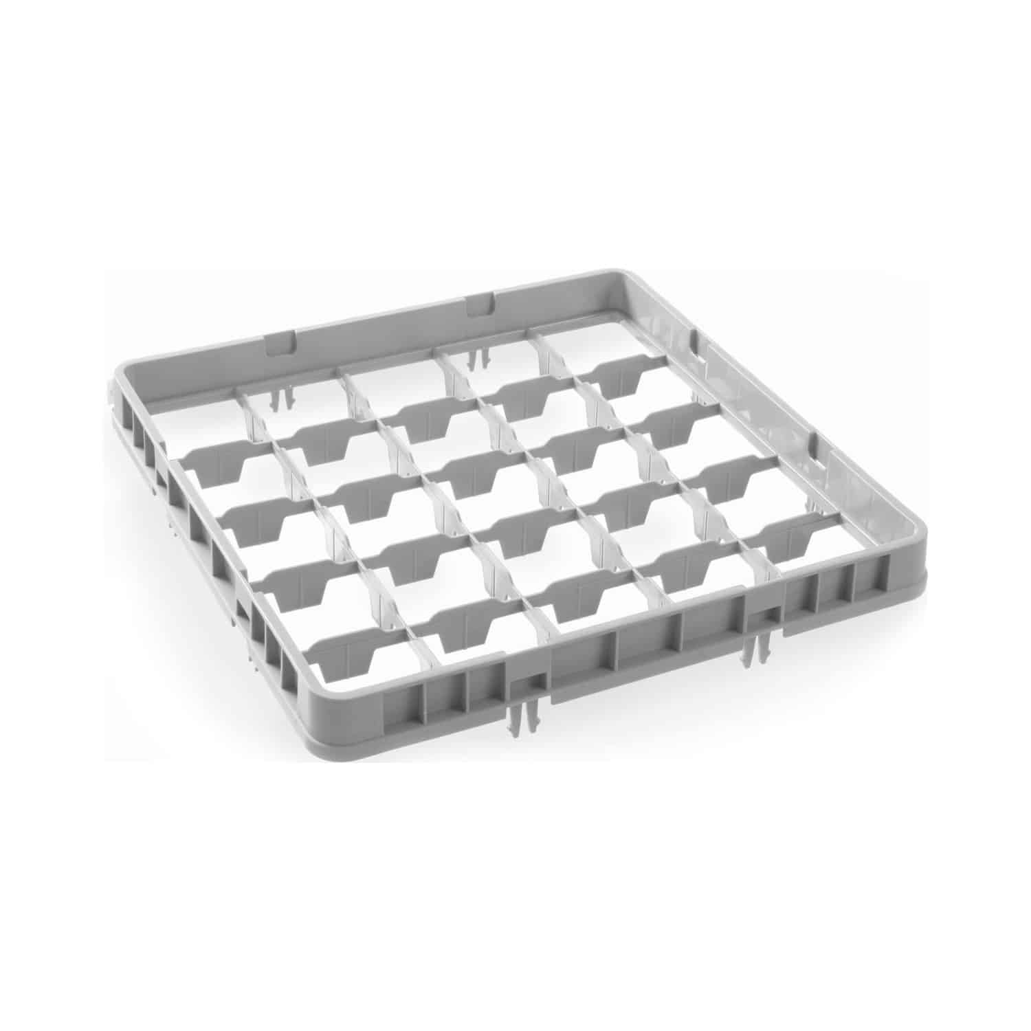 Nástavec pro koše Half Drop - 25 přihrádek - 500x500x40 mm | Amerbox