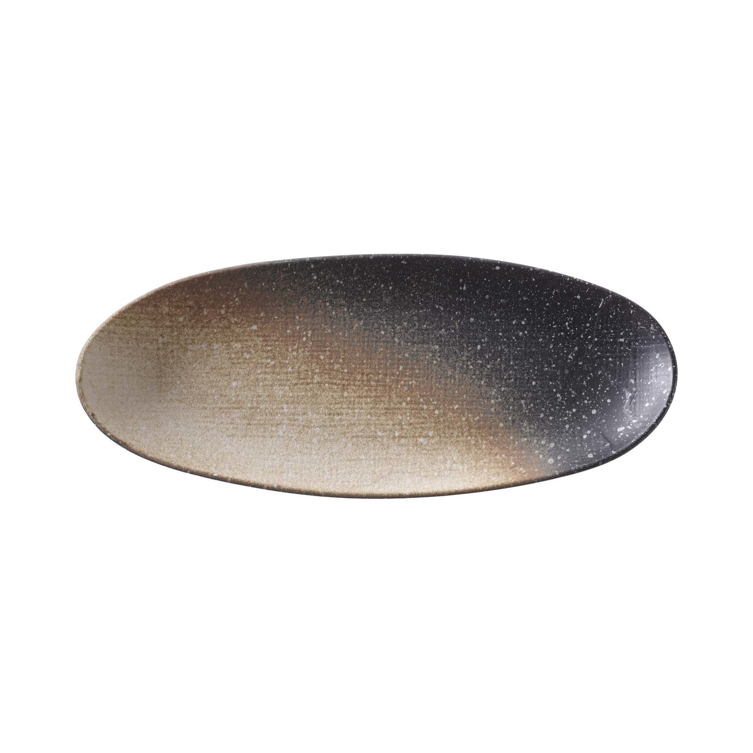 Oválný talíř Moon na servírování - 250 mm | Fine Dine