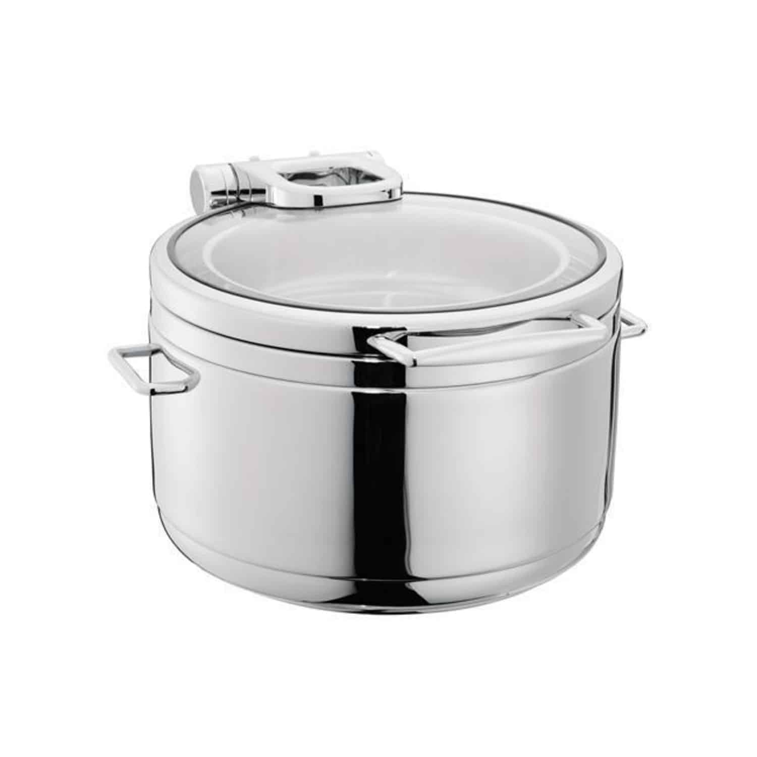 De Luxe chafing dish s poklicí ze skla - 9 L | Fine Dine