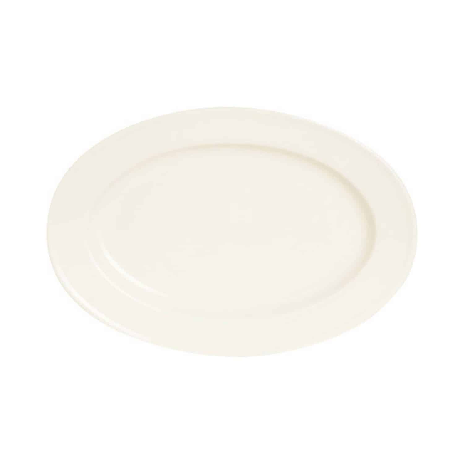 Oválný talíř Crema - 290x200 mm | Fine Dine