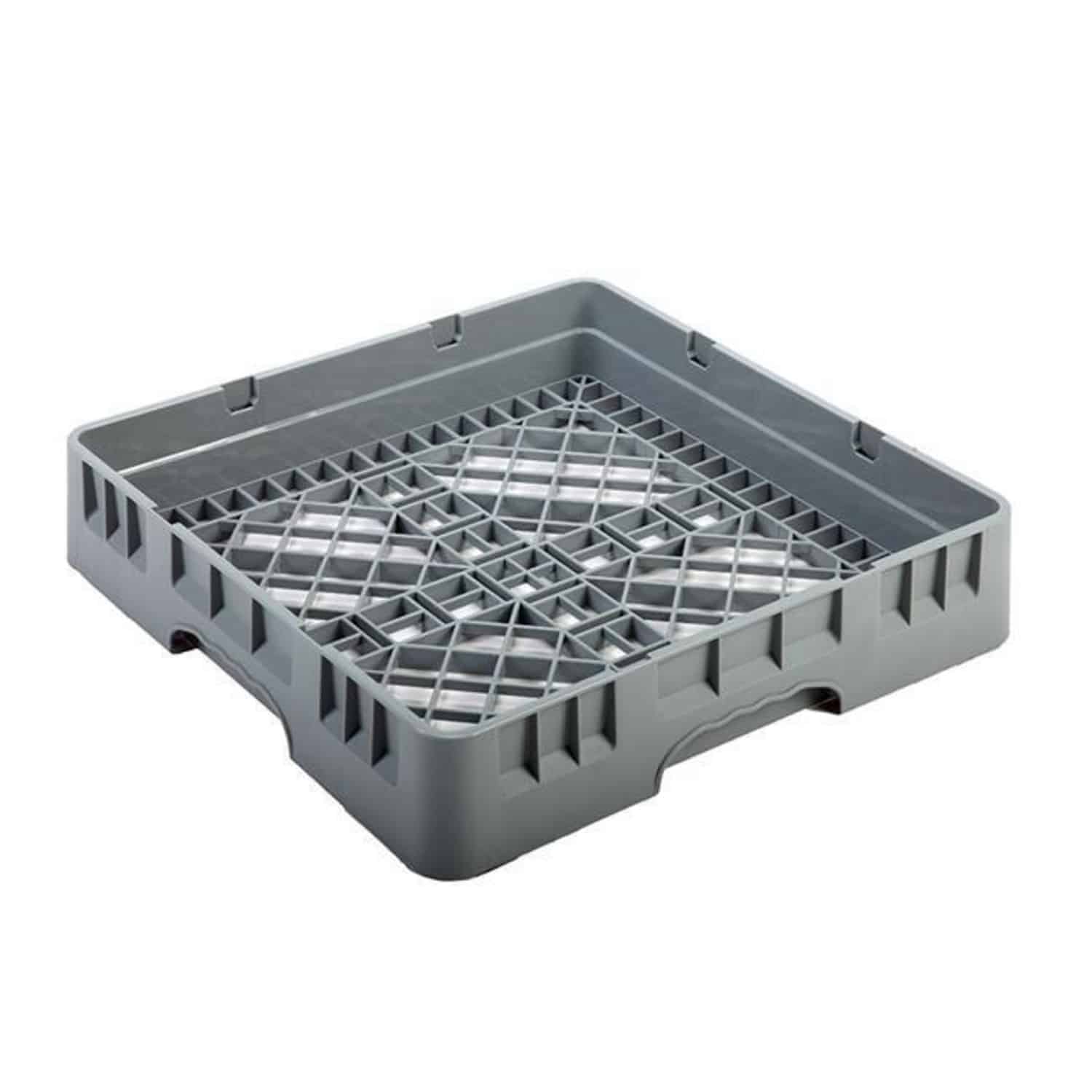 Koš do myčky nádobí - 500x500x(V)100 mm - šedý | Amerbox