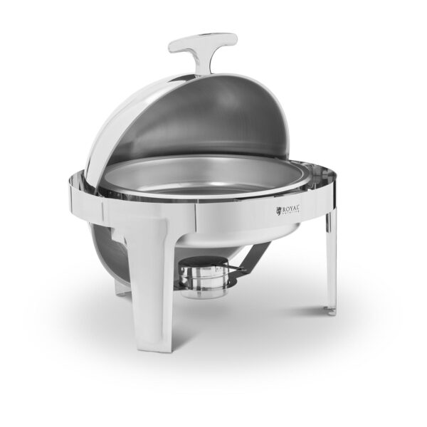 Chafing dish - okrúhly - 6 l | RCDB-6R