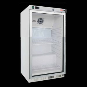 Chladnička podpultová biela presklená ventilovaná 200 l, HR-200 G UR-200 G - 1