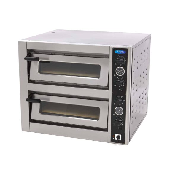 Maxima Deluxe Pizza pec - 4 + 4 x 30 cm - 400 V | 09370030