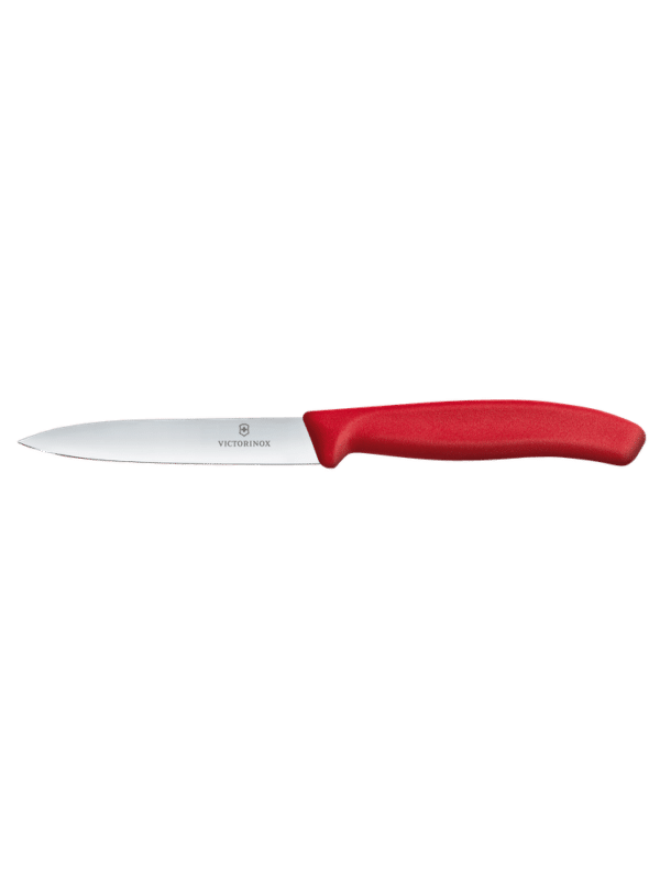 Nôž na zeleninu 10 cm - červený | Victorinox 6.7701