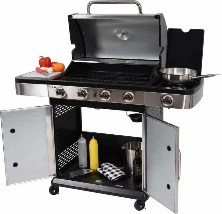 Plynový gril 4+1 - 14,2kW | YG-20011 - Obrázek 8