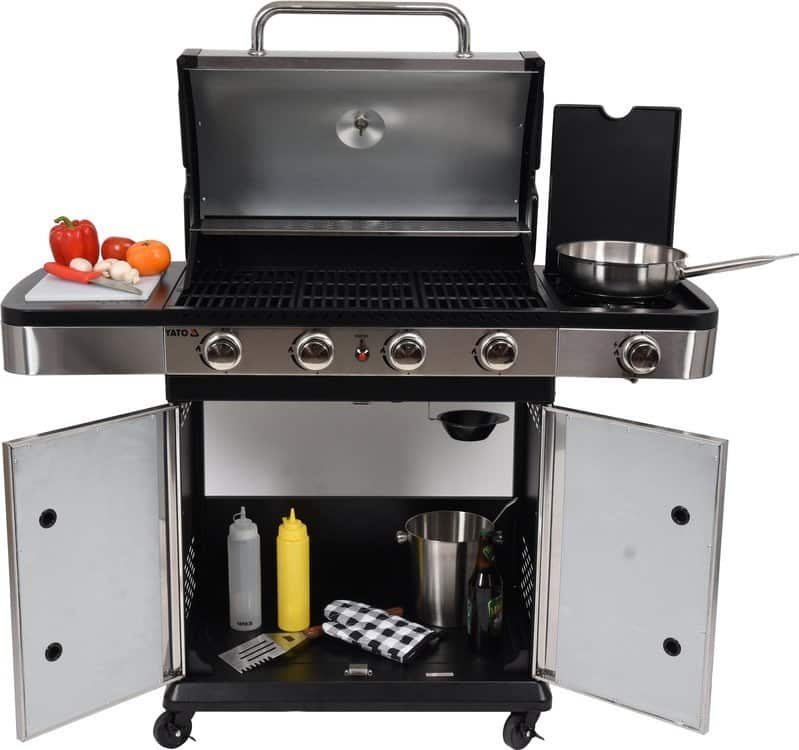Plynový gril 4+1 - 14,2kW | YG-20011 - Obrázek 9