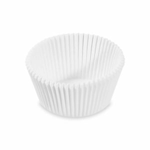 Cukrářský košíček (PAP) bílý Ø50 x 32 mm [1000 ks]