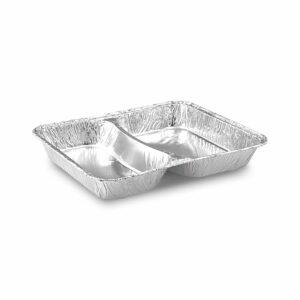 Menu mísa (ALU) 2dílná 227 x 177 x 30 mm - 810 ml [100 ks]