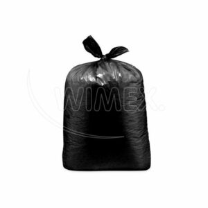 Pytel na odpadky (LDPE) ECONOMY extra light černý 70 x 110 cm 120 L [25 ks]