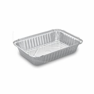 Miska (ALU) hranatá 222 x 158 x 38 mm 862 ml [100 ks]