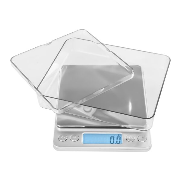 Digitálne stolné váhy - 500 g0,01 g - 10 x 10 cm - SBS-TW-50010 (3143) 5