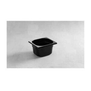 Gastronádoba 1/6 - 65 mm POLYKARBONÁT - čierna | Hendi 862735