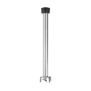 Hendi Kitchen Line mixovací tyč 500 mm z lesklé nerezové oceli s černým úchytem.