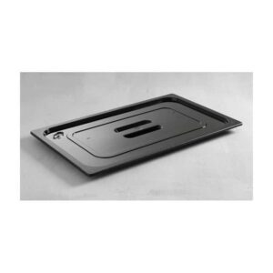 Veko na GN 1/1 POLYKARBONÁT - čierne | Hendi 862902