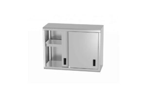 Závesná skriňa s posuvnými dverami - 800x300x600 mm | Hendi 814154