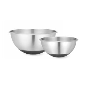 Miska so silikónovým dnom - ⌀265 mm - 3 L | Hendi 567562 s protišmykovým silikónovým dnom pre zabezpečenie stability pri miešaní, miesení alebo šľahaní.️