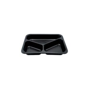 Zatavovacia menu miska - 3dielna - 50 ks - 227x178x40 mm