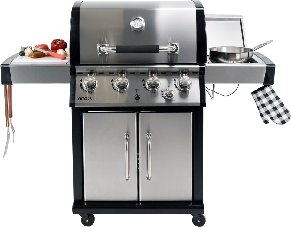 Plynový gril 4+1 - 17,5 kW | YG-20013 - Obrázek 4
