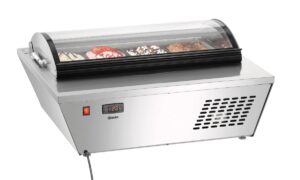 Vitrína na zmrzlinu, 4x6,5 l | 700228